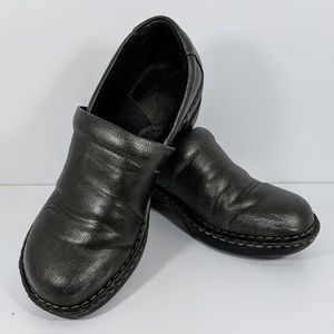 Born boc Pewter Grey Clogs 7.5M